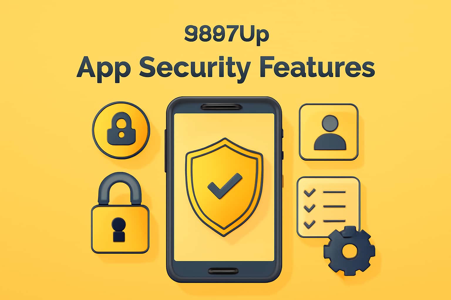Visual representation of 9987Up App Security Features highlighting security protocols.