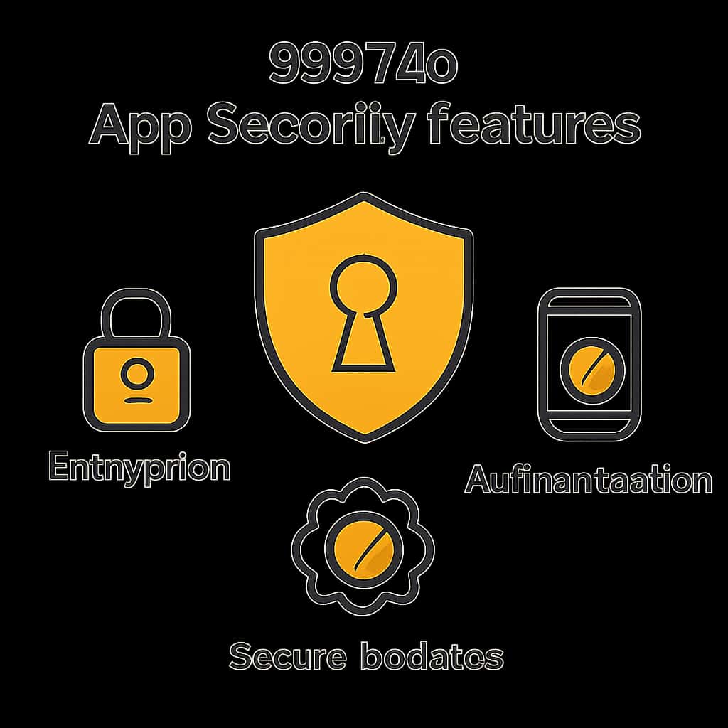 Illustration detailing the security measures of 9987Up.