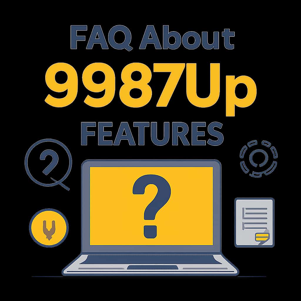 An educational diagram outlining key features of 9987Up.