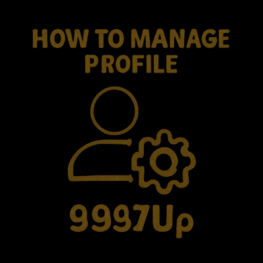 An icon representing guidance on managing a 9987Up profile.