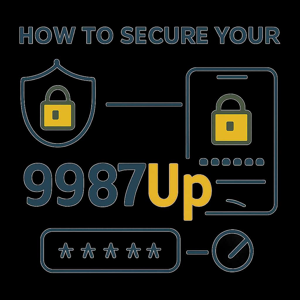 An educational diagram on 9987Up account security.