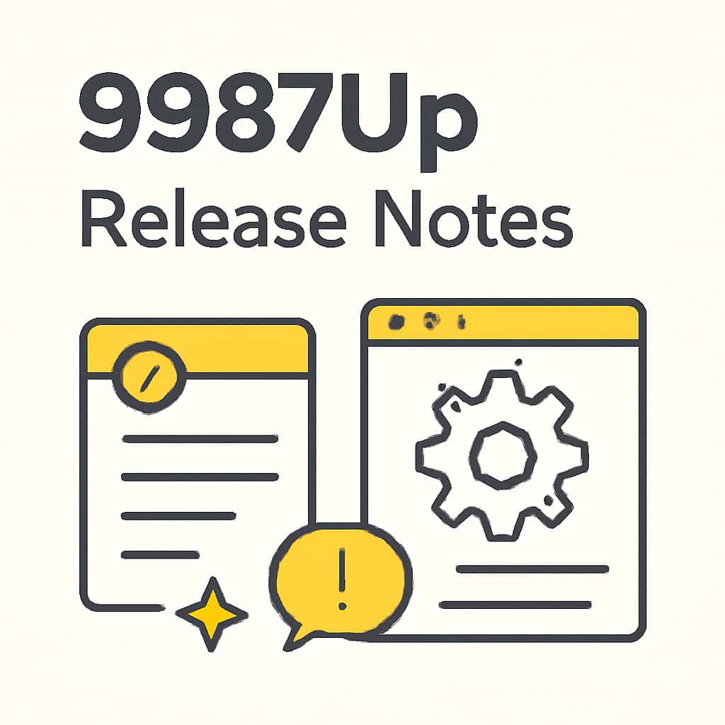 An educational diagram related to the 9987Up Release Notes.