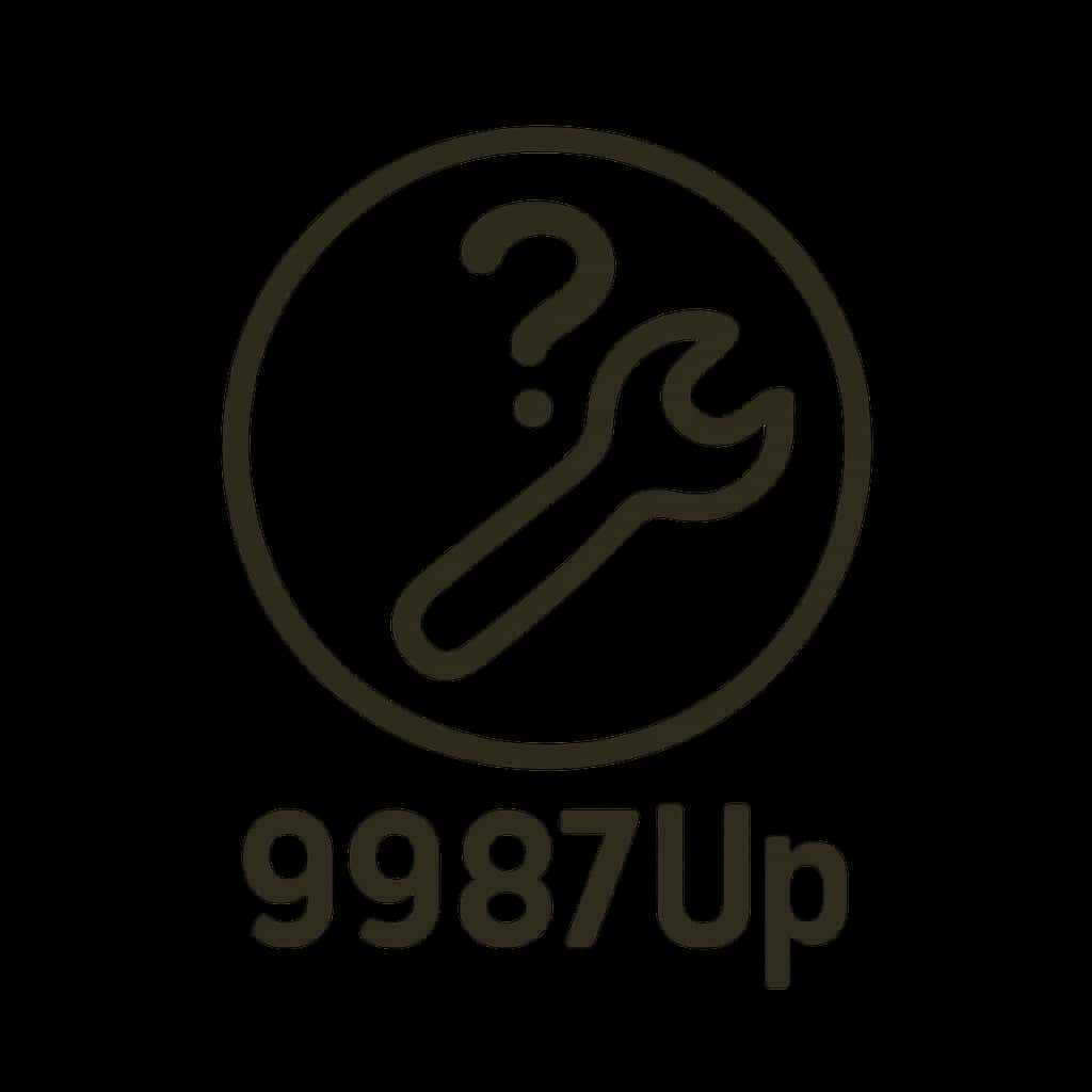 An icon representing a guide for troubleshooting 9987Up issues.