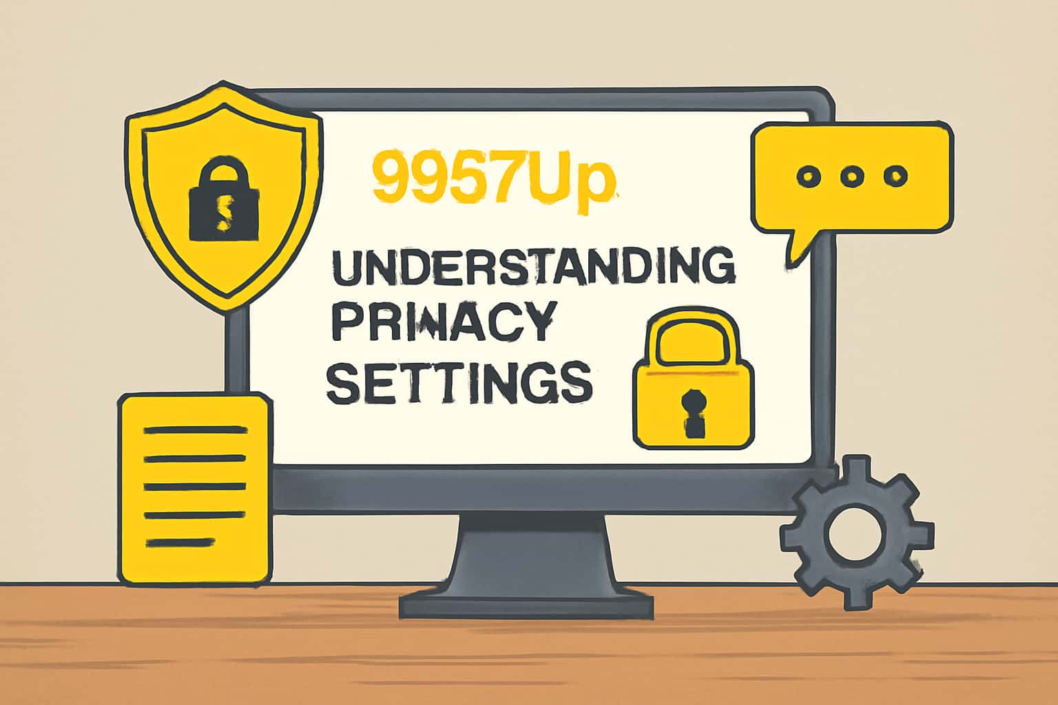 An informative visual representation of 9987Up Privacy Settings.